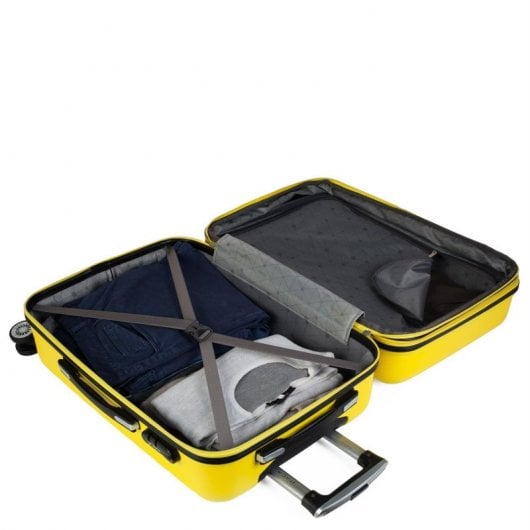 Itaca Simoa Valise moyenne en ABS Jaune