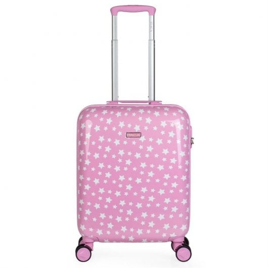 Itaca Stars Valigia porta PC piccola per bambini, Rosa