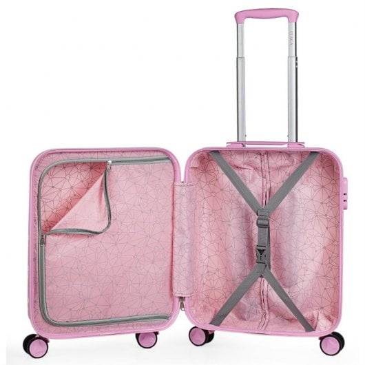 Itaca Stars Maleta Pc Pequeña Infantil, Color Rosa