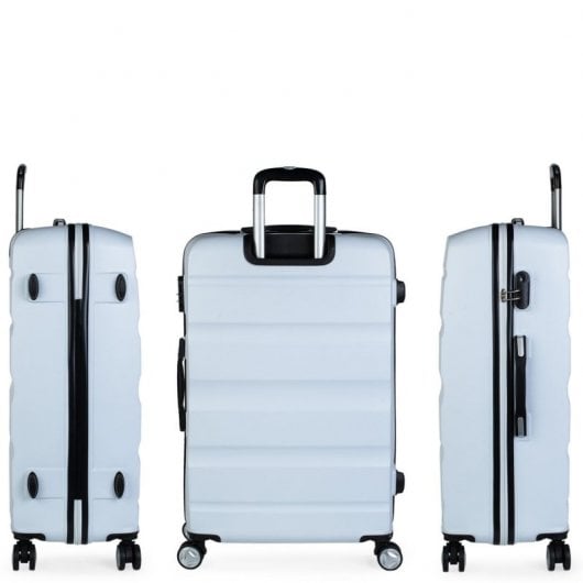 Itaca Elba Maleta Abs Grande, Color Blanco
