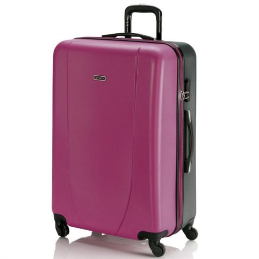 Itaca Tiber Maleta Abs Grande, Color Fucsia/antracita