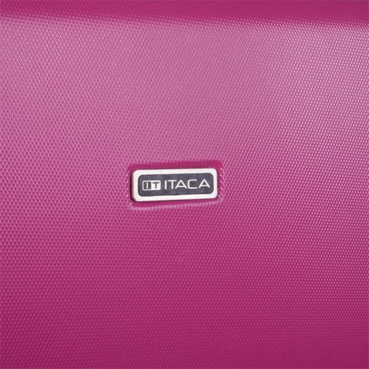 Itaca Tiber Maleta Abs Grande, Color Fucsia/antracita