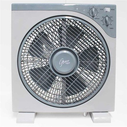 Ventilador de sobremesa Helios Home Greco DF12-30 30W 5 aspas gris temporizador