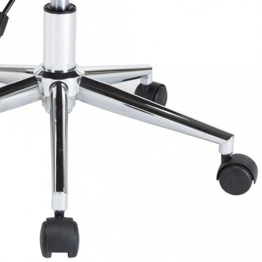 VidaXL Chaise de Bureau Pivotante Bois/Cuir Synthétique Noir