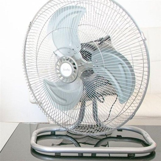 Ventilador Helios Home Tramontana 3 en 1 45W altura ajustable inox/negro