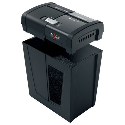 Rexel Secure X10 distruggi documenti Triturazione incrociata 70 dB Nero