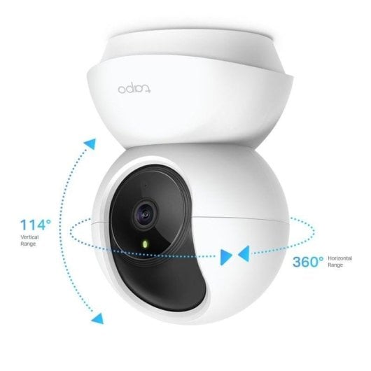 Caméra de surveillance TP-Link TC70 FullHD Vision Nocturne Intérieur Alarme Audio Bidirectionnel Contrôle Vocal