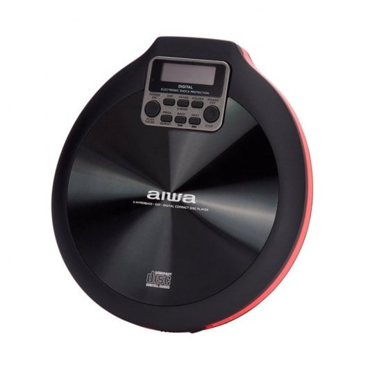 Leitor de CD/MP3 Aiwa Walk Vermelho