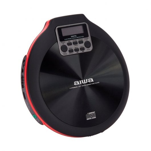 Leitor de CD/MP3 Aiwa Walk Vermelho