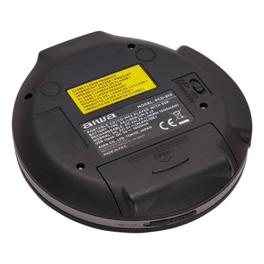 Aiwa Walk Reproductor de CD/MP3 Negro
