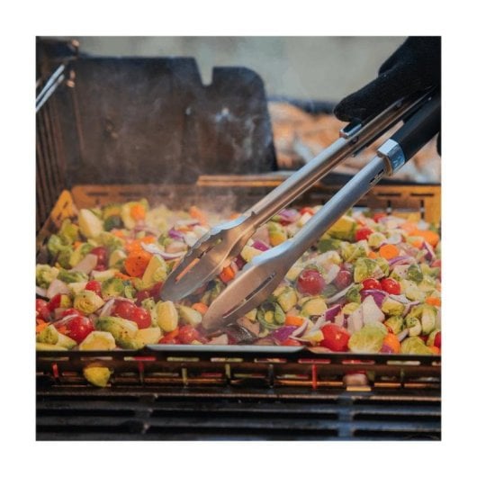 Cesta Grill Weber 7683 Acciaio Inox Grande Compatibile Genesis Spirit SmokeFire