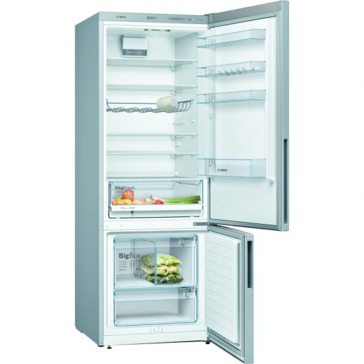 Bosch Serie 4 KGV58VLEAS Combi E Edelstahl-Kühlschrank