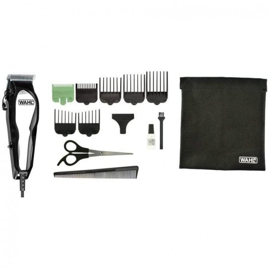 Profi Haarschneider Wahl Baldfader mit Kabel 1-13mm 6 Stufen 5 Aufsätze Selbstschärfende Klingen