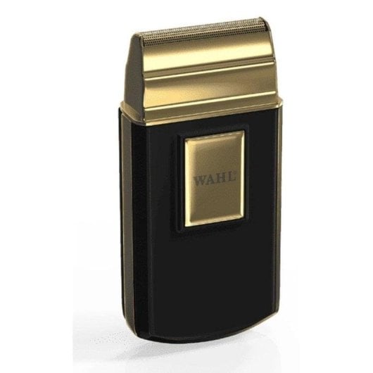 Elektrorasierer Wahl Travel Shave Gold Edition Kabellos 45min Trockenrasur Ersatzklinge