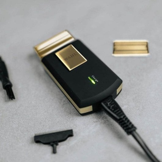 Rasoir pour Visage Wahl Travel Shave Gold Edition Sans Fil 45min Sec 1 Grille