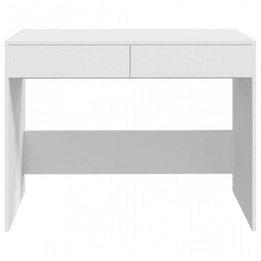 VidaXL Escritorio de Aglomerado 101x50x76.5cm Blanco