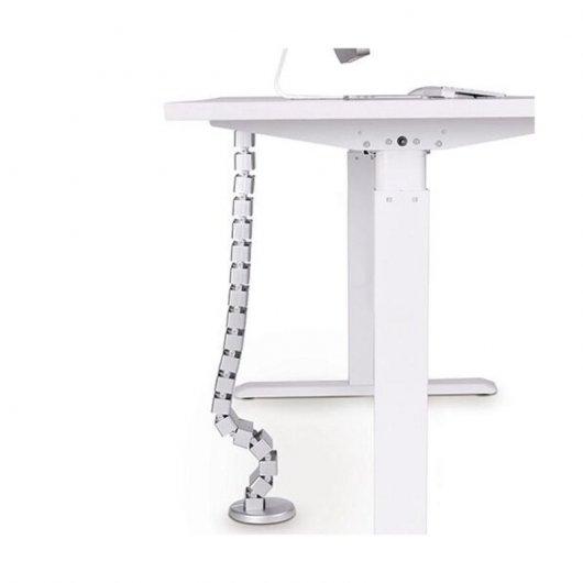 Kimex Colonne organiseur de câbles pour bureau Noir