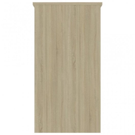 Mesa de aglomerado VidaXL Sonoma 80x40x75cm Carvalho