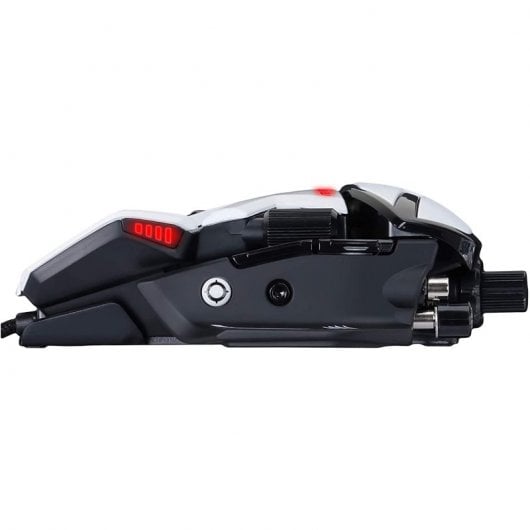 Mad Catz R.A.T. Mouse da gioco 8+ 16000 DPI RGB Bianco