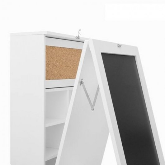 Bureau mural pliant InnovaGoods blanc