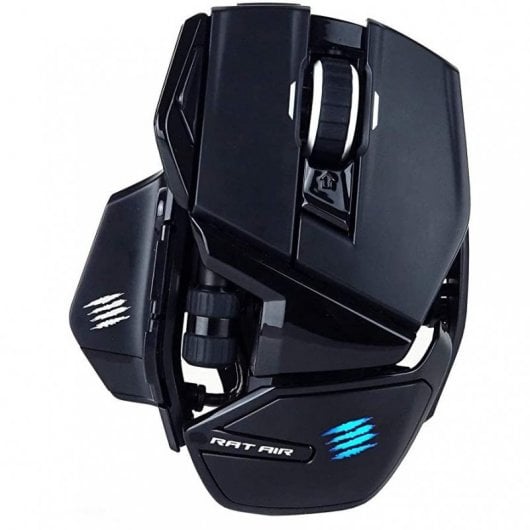 Mad Catz R.A.T. Air Ratón Gaming Inalámbrico 12000DPI + Alfombrilla RGB