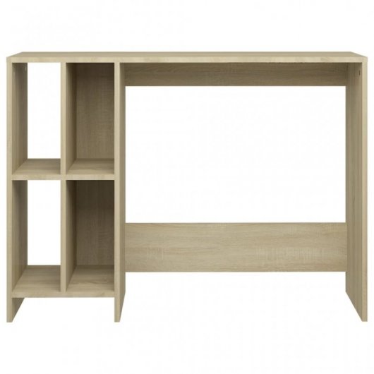 VidaXL Scrivania per notebook in truciolare 102,5x35x75 cm Quercia