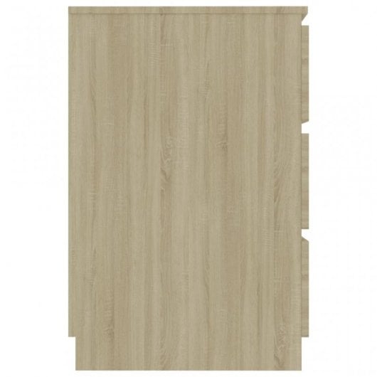 VidaXL Scrivania in truciolato 140x50x77 cm Quercia/Sonoma
