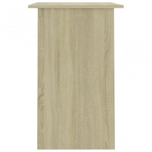 VidaXL Bureau en aggloméré 90x50x74 cm Chêne/Sonoma