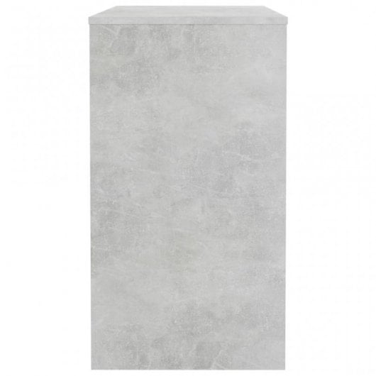 VidaXL Escritorio de Aglomerado 90x40x72cm Gris Hormigón