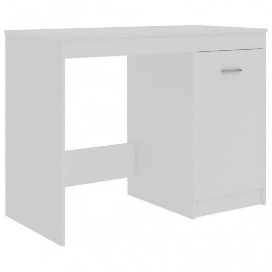secretária vidaXL aglomerado 100x50x76cm branco