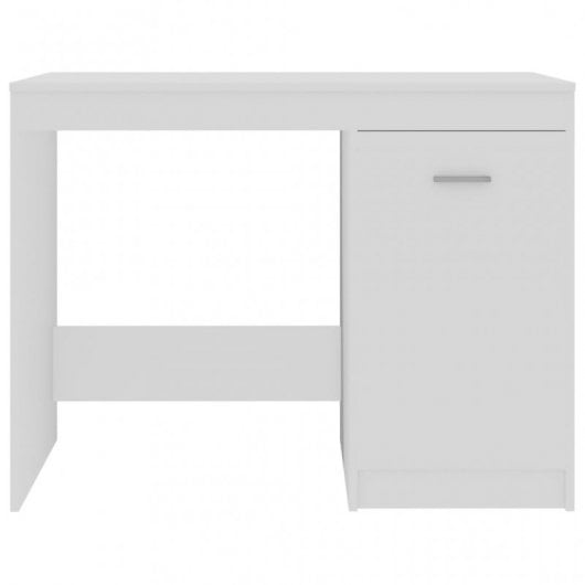 secretária vidaXL aglomerado 100x50x76cm branco