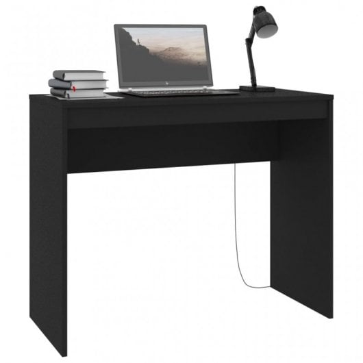 VidaXL Escritorio de Aglomerado 90x40x72cm Negro