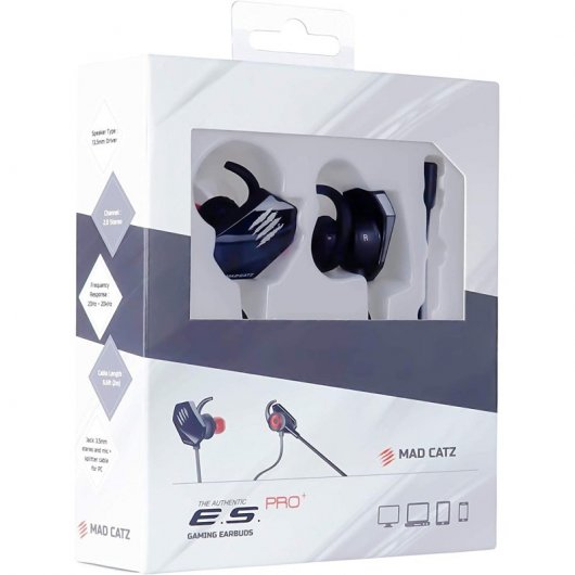 Mad Catz  Es Pro + Auriculares Gaming Negro