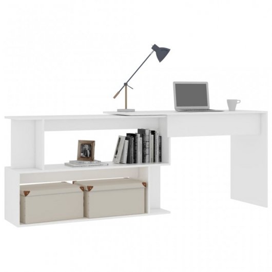 vidaXL Escritorio de madera contrachapada negro 90x40x72 cm