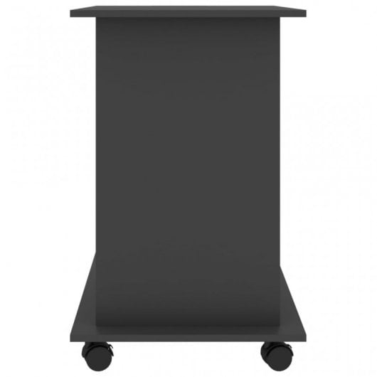 VidaXL Mesa de Ordenador Aglomerado 80x50x75cm Gris