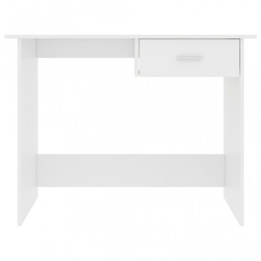 VidaXL Escritorio de Oficina Aglomerado 100x50x76cm Blanco