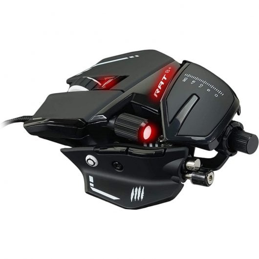 Mad Catz R.A.T. 8+ Ratón Gaming 16000DPI RGB Negro