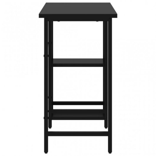 Mesa de Computador VidaXL MDF 80x40x72cm Preto