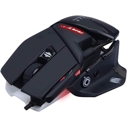 Mouse da gioco Mad Catz R.A.T 4+ 7200 DPI Nero