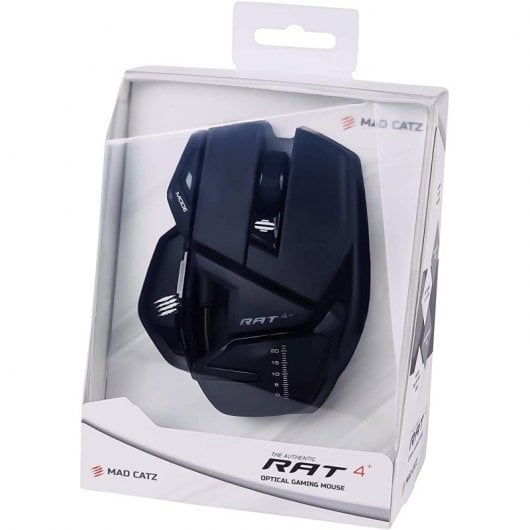 Mouse da gioco Mad Catz R.A.T 4+ 7200 DPI Nero