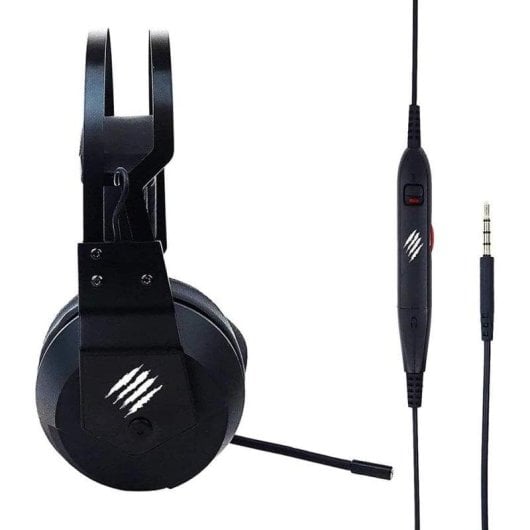 Auriculares Mad Catz F.R.E.Q. 2 con cable Jack 3,5 mm Gaming Cancelación de Ruido Negros