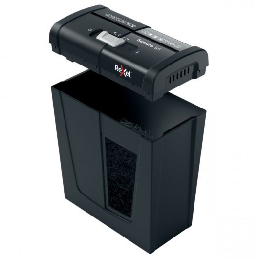 Rexel Secure S5 Destructora de Papel en Tiras 10L Negra