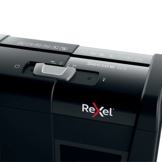 Rexel Secure S5 Destructora de Papel en Tiras 10L Negra