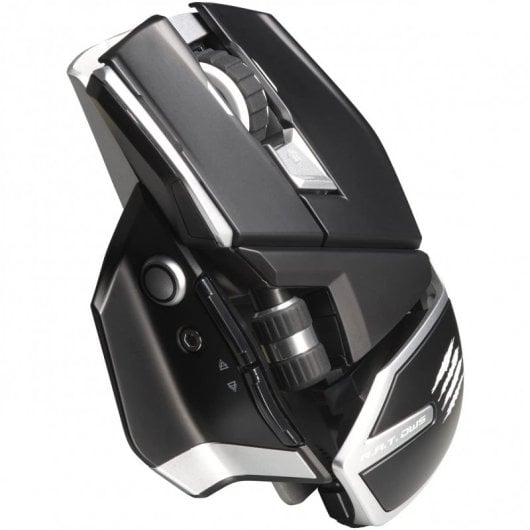 Mad Catz R.A.T. DWS Kabellose Gaming-Maus 16000 DPI Schwarz/Silber