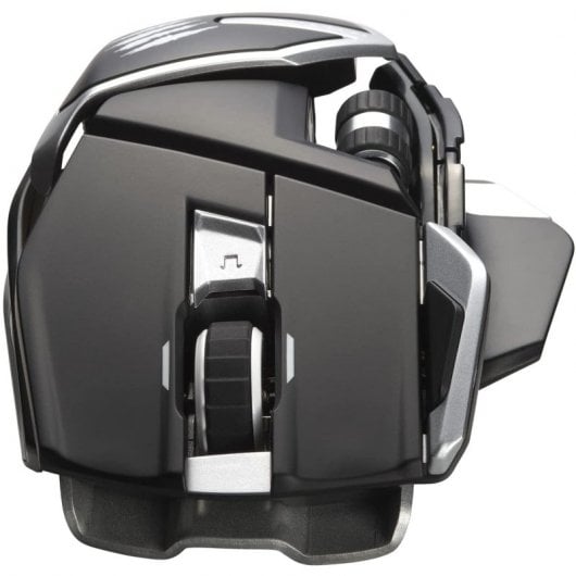 Mad Catz R.A.T. DWS Kabellose Gaming-Maus 16000 DPI Schwarz/Silber
