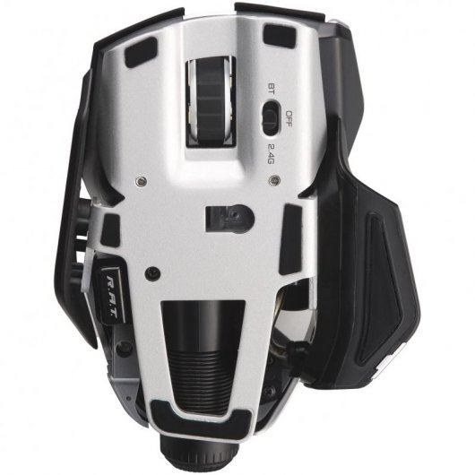 Mad Catz R.A.T. DWS Kabellose Gaming-Maus 16000 DPI Schwarz/Silber