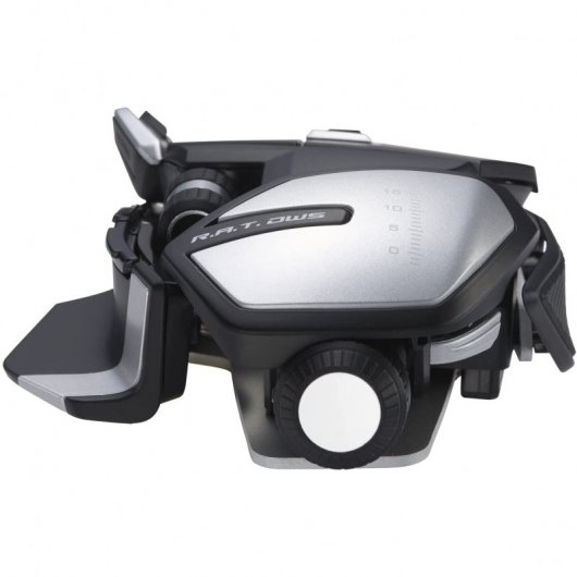 Mad Catz R.A.T. DWS Kabellose Gaming-Maus 16000 DPI Schwarz/Silber