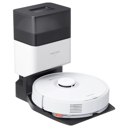 Roborock Q7 Max+ Roboterstaubsauger Weiß + selbstentleerende Basis