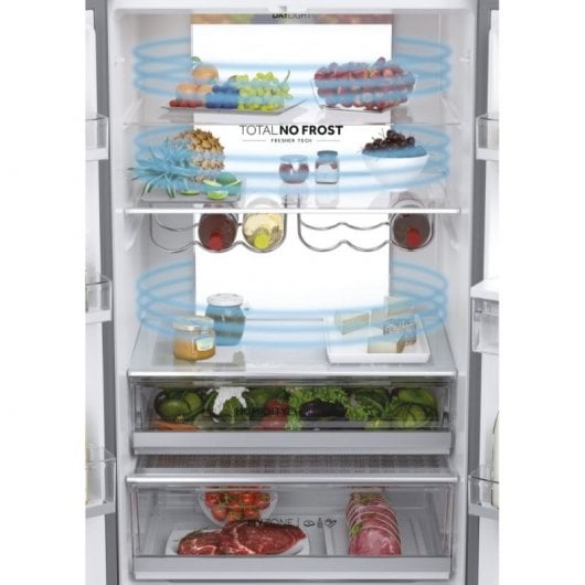 Haier FD 70 Serie 7 HFW7720ENMB Frigorífico Combinado E Preto