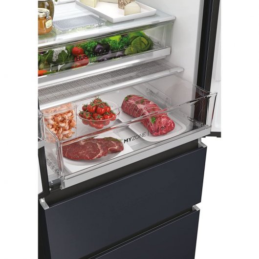 Haier FD 70 Serie 7 HFW7720ENMB Frigorífico Combinado E Preto